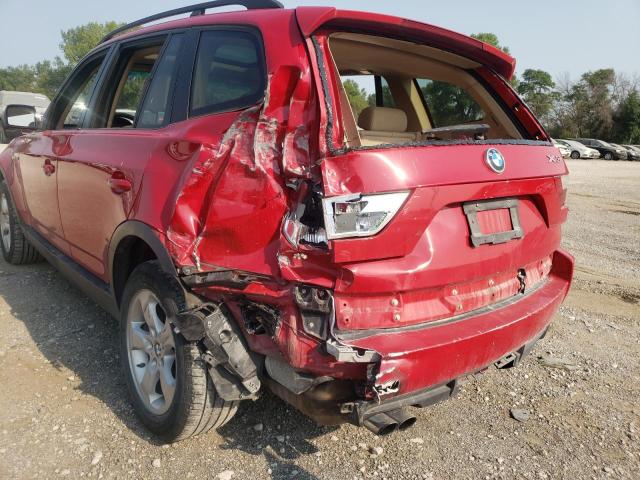 Photo 9 from auction – 2007 BMW X3 3.0SI with VIN WBXPC93417WF00562