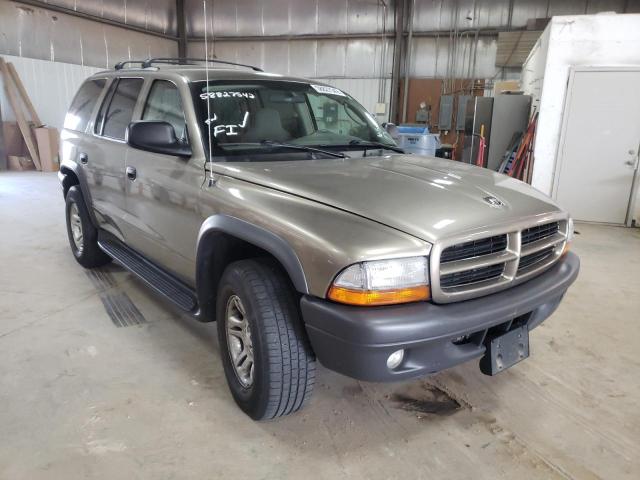 DODGE DURANGO SP 2003 with VIN 1D4HS38N53F625626 - Photo from auction