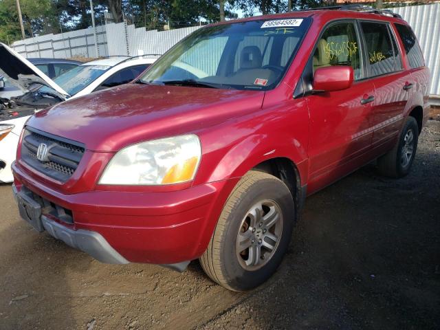 Photo 2 from auction – 2004 HONDA PILOT with VIN 2HKYF18534H545545