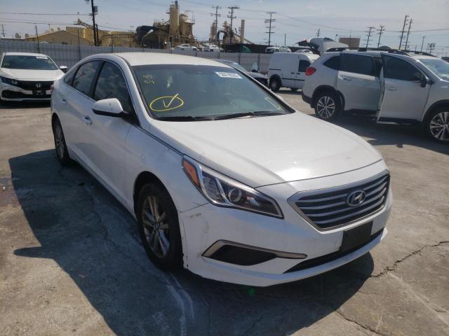 HYUNDAI SONATA SE 2017 with VIN 5NPE24AF6HH471644 - Photo from auction