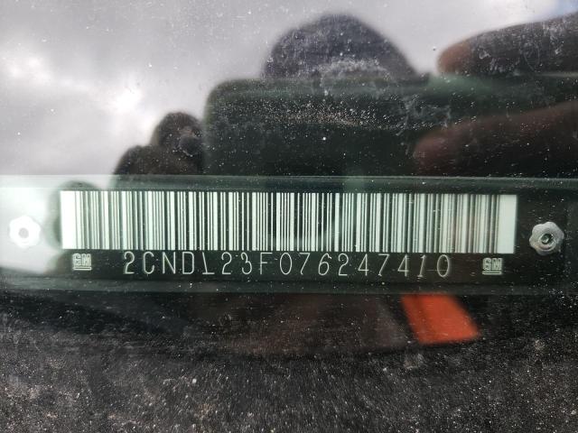 Photo 10 from auction – 2007 CHEVROLET EQUINOX LS with VIN 2CNDL23F076247410