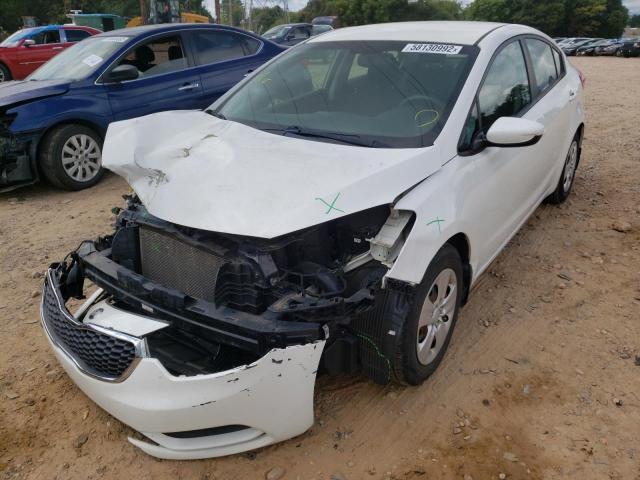 Photo 2 from auction – 2016 KIA FORTE LX with VIN KNAFK4A66G5459056