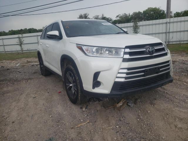 Photo 1 from auction – 2019 TOYOTA HIGHLANDER with VIN 5TDZARFH9KS050675