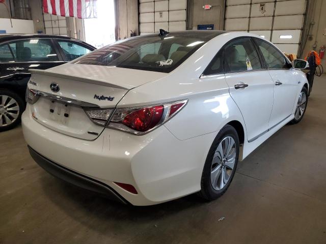 Photo 4 from auction – 2014 HYUNDAI SONATA HYB with VIN KMHEC4A41EA111711