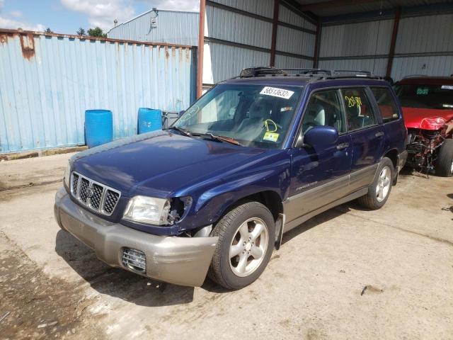 Photo 2 from auction – 2002 SUBARU FORESTER S with VIN JF1SF65552H756190