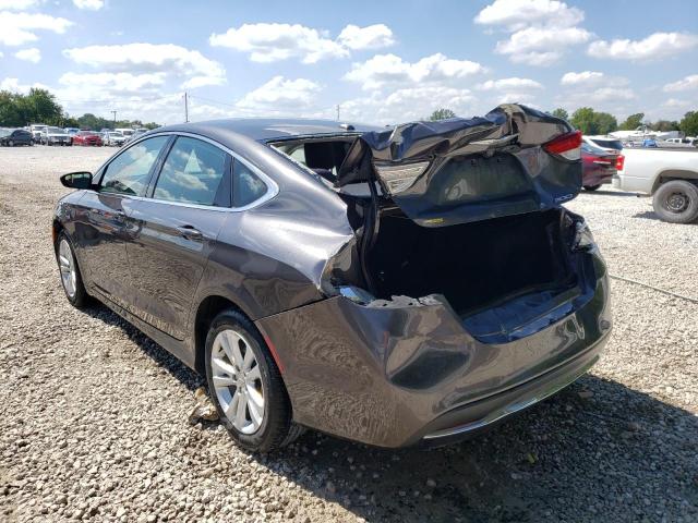 Photo 3 from auction – 2015 CHRYSLER 200 LIMITE with VIN 1C3CCCABXFN680365