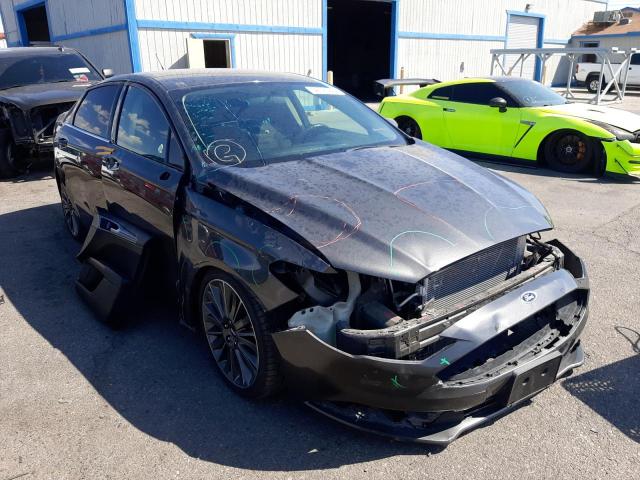 FORD FUSION SE 2017 with VIN 3FA6P0HD8HR367971 - Photo from auction