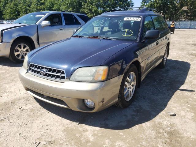 Photo 2 from auction – 2004 SUBARU LEGACY OUT with VIN 4S3BH675547610382