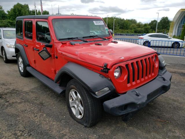 Photo 1 from auction – 2019 JEEP WRANGLER U with VIN 1C4HJXDG8KW653370