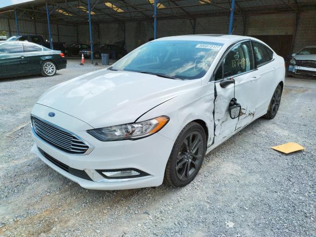 Photo 2 from auction – 2018 FORD FUSION SE with VIN 3FA6P0LU8JR241946