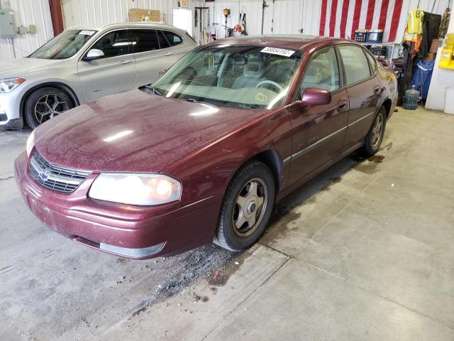 Photo 2 from auction – 2001 CHEVROLET IMPALA LS with VIN 2G1WH55K919172988