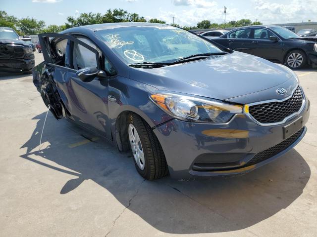 KIA FORTE LX 2015 with VIN KNAFX4A60F5286876 - Photo from auction