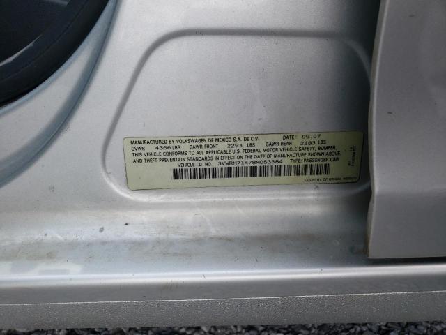 Photo 10 from auction – 2008 VOLKSWAGEN JETTA SE with VIN 3VWRM71K78M053384