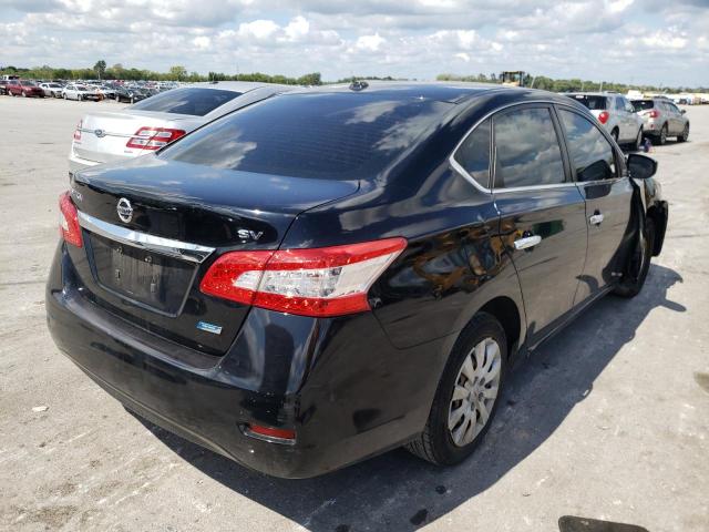 Photo 4 from auction – 2013 NISSAN SENTRA S with VIN 3N1AB7AP1DL733513
