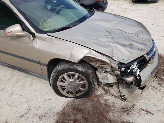 Photo 9 from auction – 2003 CHEVROLET IMPALA with VIN 2G1WF52E639374114