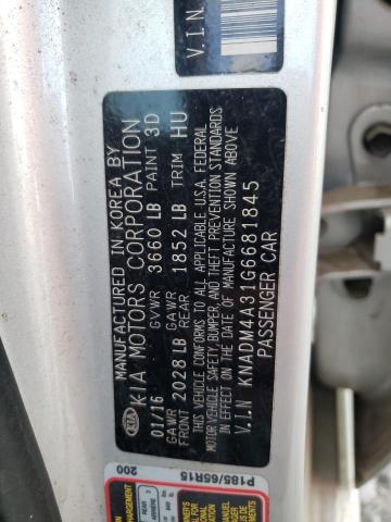 صورة رقم 10 من المزاد - 2016 KIA RIO LX مع VIN KNADM4A31G6681845