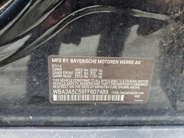 Photo 10 from auction – 2015 BMW 328 I with VIN WBA3A5C5XFF607489