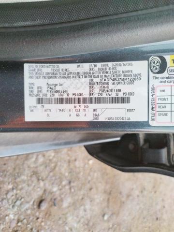 Photo 10 from auction – 2011 FORD FIESTA SE with VIN 3FADP4BJ7BM122659