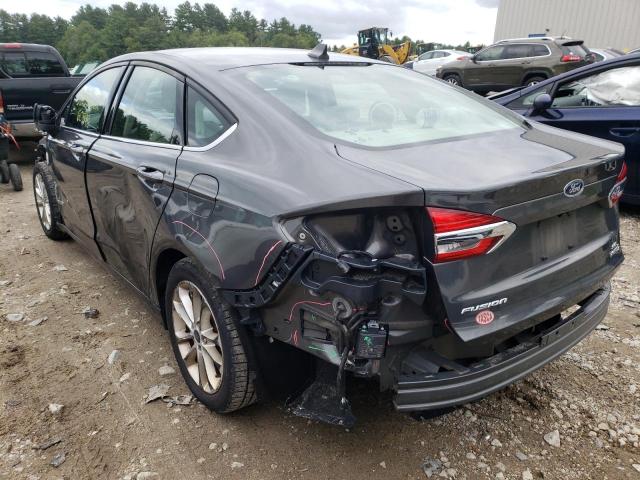 Photo 3 from auction – 2019 FORD FUSION SE with VIN 3FA6P0LU1KR273512