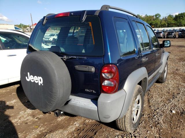 Photo 4 from auction – 2005 JEEP LIBERTY SP with VIN 1J4GL48K15W653034