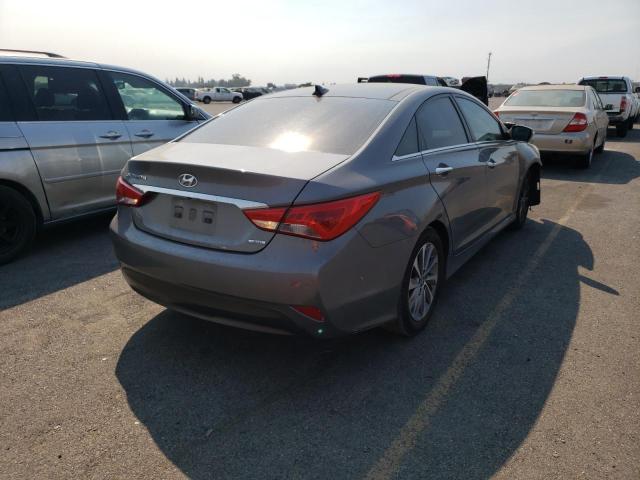 Photo 4 from auction – 2014 HYUNDAI SONATA SE with VIN 5NPEC4AC6EH820607