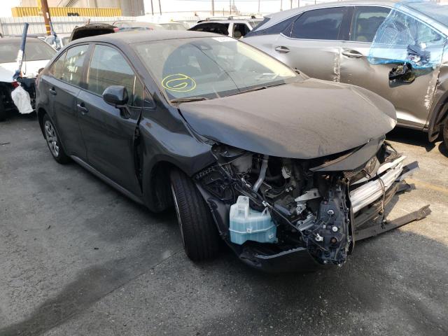 TOYOTA COROLLA LE 2021 with VIN 5YFEPMAEXMP198598 - Photo from auction