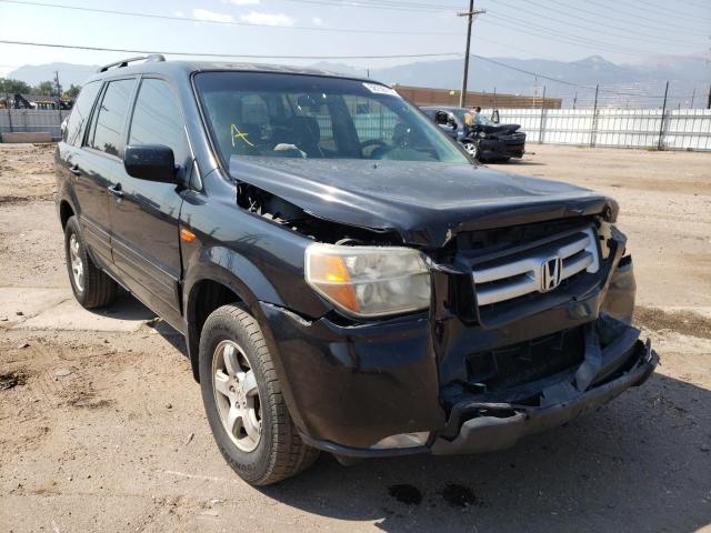 HONDA PILOT SE 2008 with VIN 5FNYF28378B000151 - Photo from auction