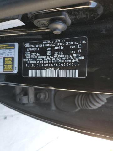 Photo 10 from auction – 2013 KIA OPTIMA SX with VIN 5XXGR4A66DG204305