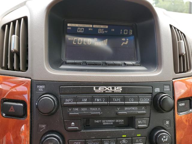 Photo 9 from auction – 2001 LEXUS ES300 with VIN JTJGF10U220125751