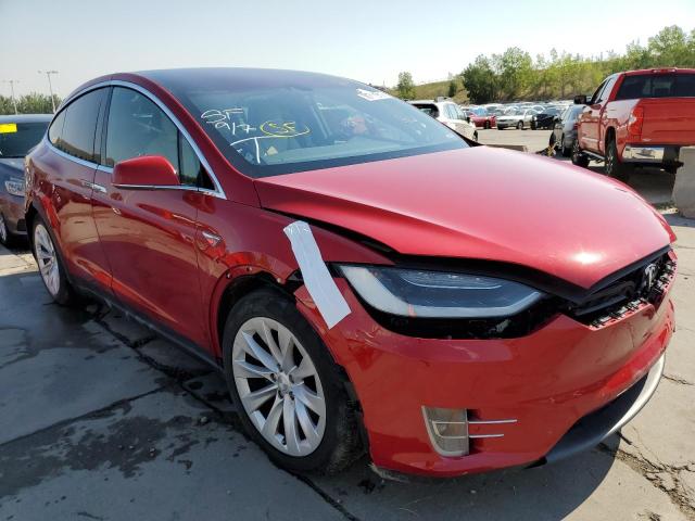 TESLA MODEL X 2016 with VIN 5YJXCAE20GF004387 - Photo from auction
