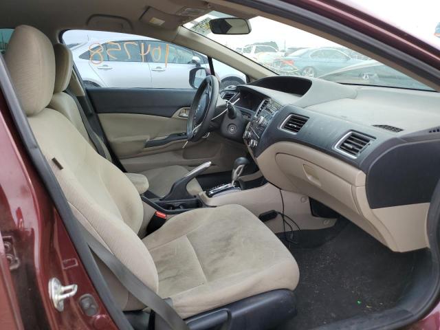 Photo 5 from auction – 2013 HONDA CIVIC LX with VIN 19XFB2F58DE288091