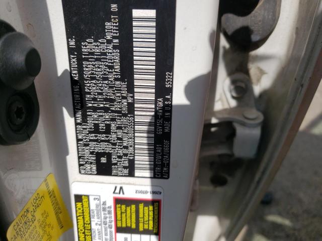 Photo 10 from auction – 2011 TOYOTA VENZA with VIN 4T3BK3BB3BU055561