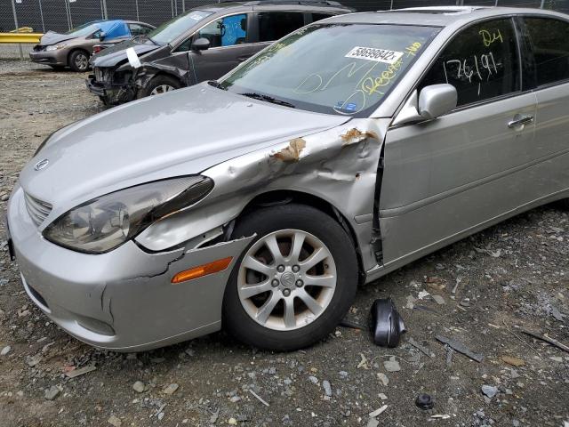 Photo 9 from auction – 2002 LEXUS ES 300 with VIN JTHBF30G125030165