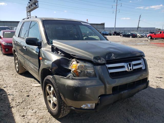 HONDA PILOT EX 2006 with VIN 2HKYF18576H502538 - Photo from auction