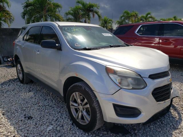 CHEVROLET EQUINOX LS 2016 with VIN 2GNALBEK1G1127413 - Photo from auction