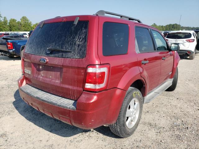 Photo 4 from auction – 2008 FORD ESCAPE XLT with VIN 1FMCU03198KE47766