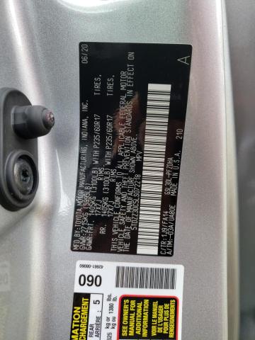 Photo 10 from auction – 2020 TOYOTA SIENNA L with VIN 5TDZZ3DC5LS072218