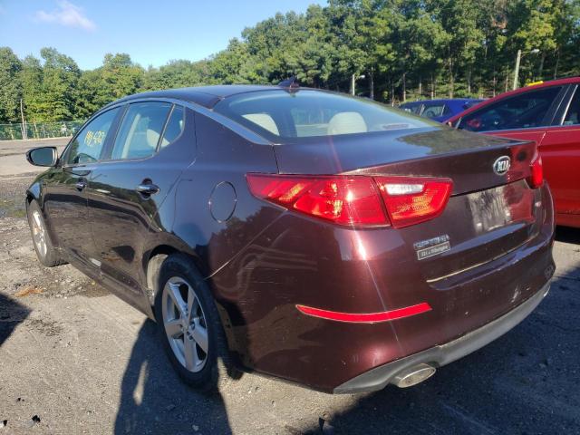 Photo 3 from auction – 2015 KIA OPTIMA with VIN 5XXGM4A78FG465557