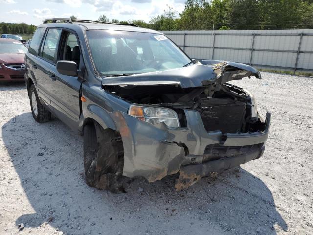 HONDA PILOT LX 2007 with VIN 2HKYF18197H520974 - Photo from auction