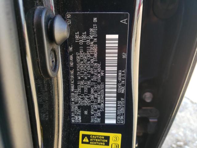 Photo 10 from auction – 2011 TOYOTA HIGHLANDER with VIN 5TDBK3EH4BS061001