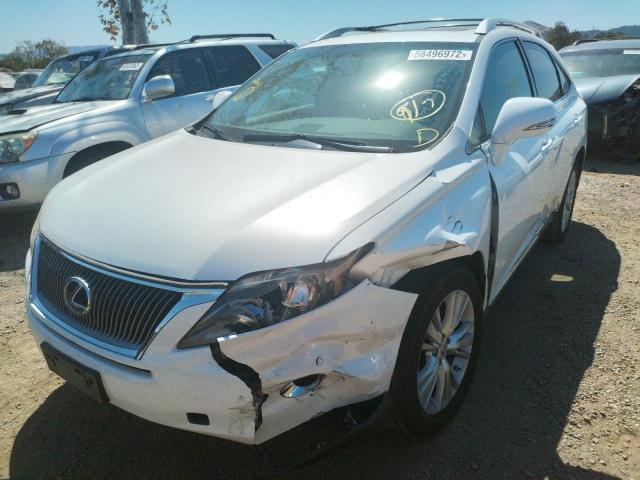 Photo 2 from auction – 2010 LEXUS RX 450 with VIN JTJBC1BA7A2020485
