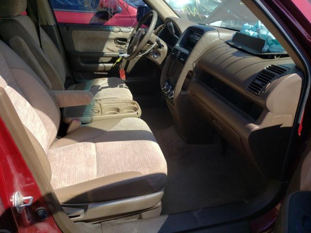 Photo 5 from auction – 2002 HONDA CR-V LX with VIN JHLRD68482C016148