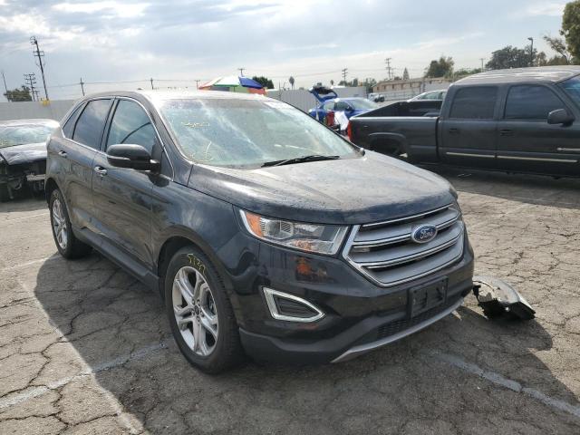 FORD EDGE TITAN 2018 with VIN 2FMPK3K93JBB42781 - Photo from auction