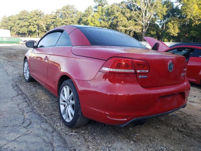 Photo 3 from auction – 2012 VOLKSWAGEN EOS KOMFOR with VIN WVWBW7AH6CV004260