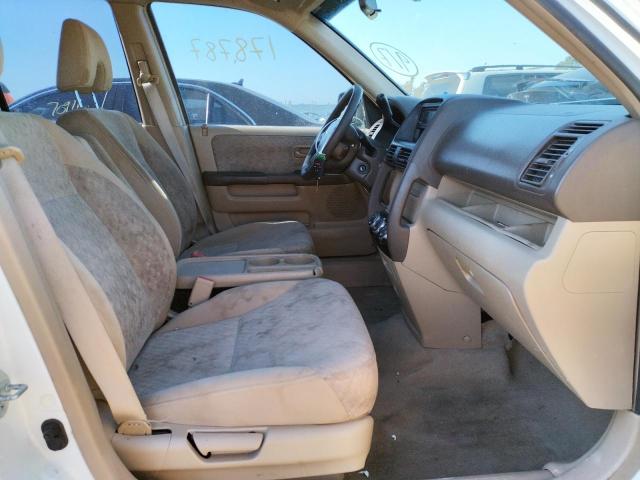 Photo 5 from auction – 2005 HONDA CR-V LX with VIN JHLRD68555C009901