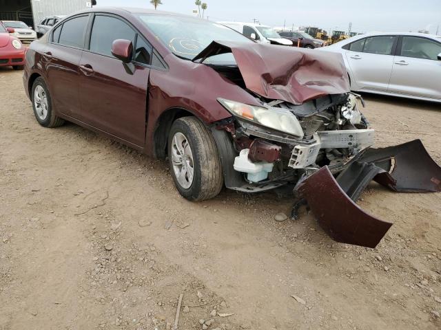 Photo 9 from auction – 2013 HONDA CIVIC LX with VIN 19XFB2F58DE288091