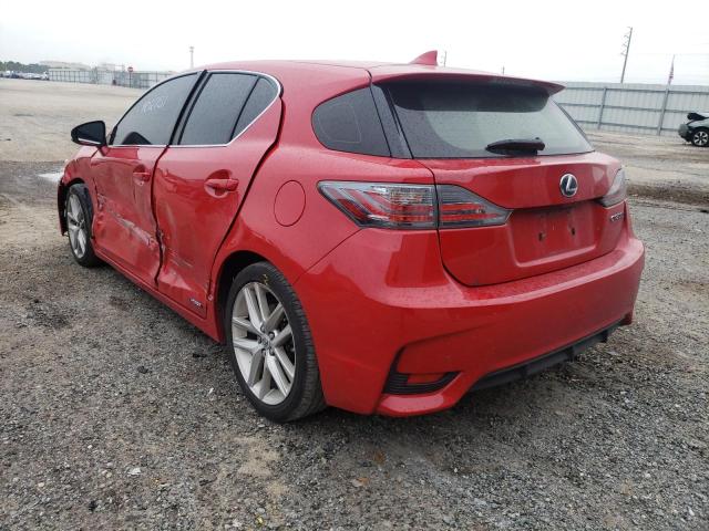 Photo 3 from auction – 2014 LEXUS CT 200 with VIN JTHKD5BH8E2207968