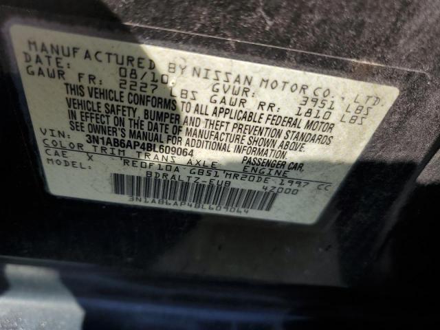 Photo 10 from auction – 2011 NISSAN SENTRA 2.0 with VIN 3N1AB6AP4BL609064