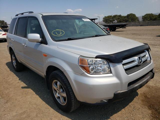 HONDA PILOT EXL 2008 with VIN 5FNYF28788B030553 - Photo from auction