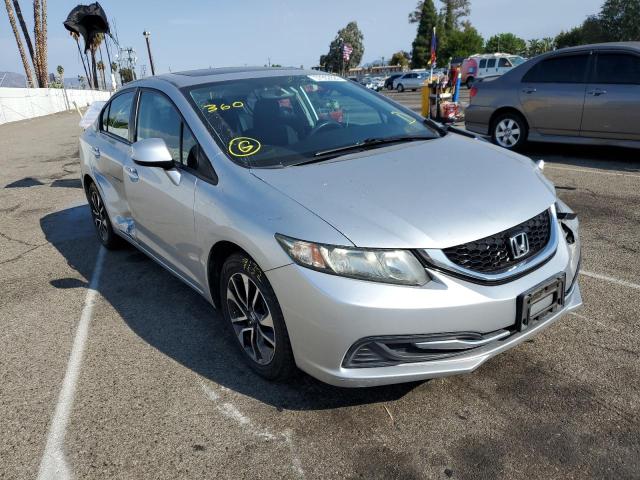 HONDA CIVIC EX 2013 with VIN 19XFB2F89DE222465 - Photo from auction